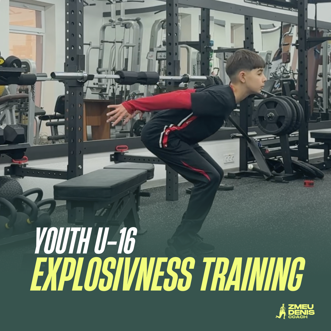 U-16 Explosiveness Training PDF + Video