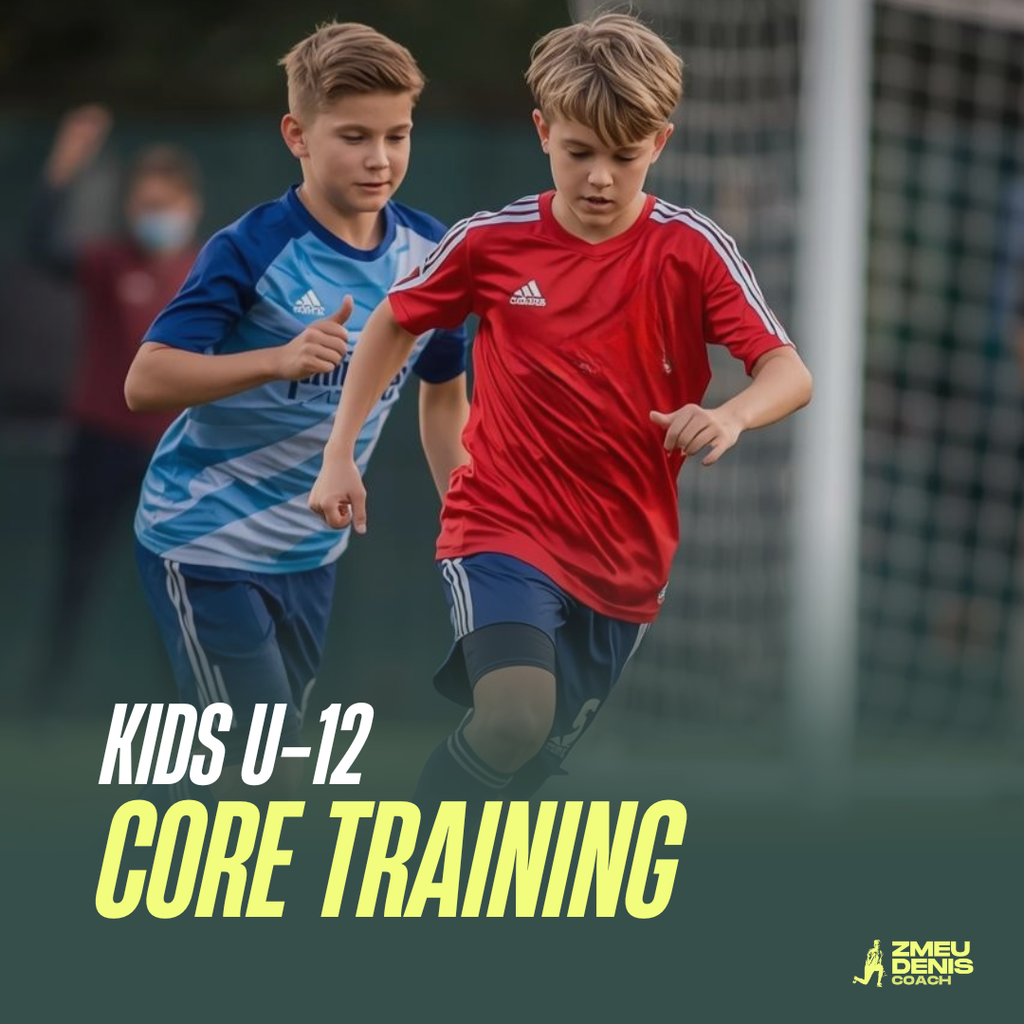 Youth U-12 Core Strength Soccer Training Program – PDF Guide