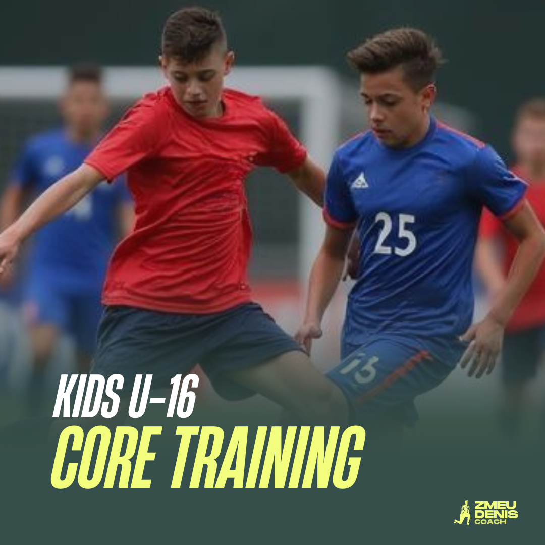 Youth U-16 Core Strength Soccer Training Program – PDF Guide