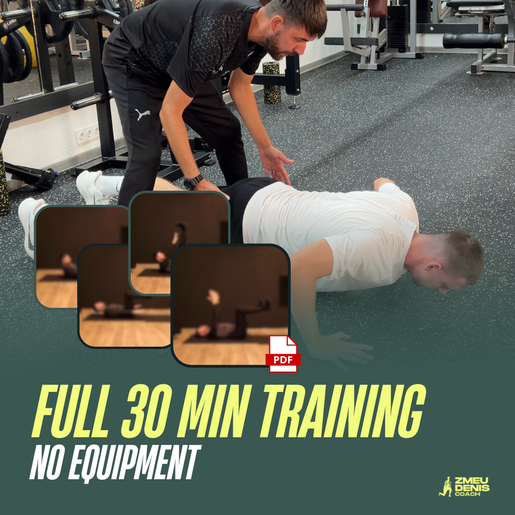 30-Minute Football Core Workout – Soccer Core Training PDF Guide