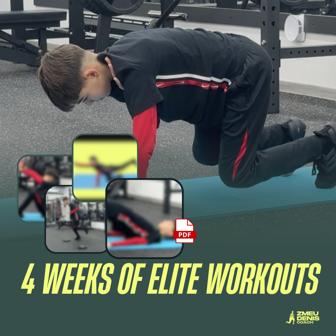 Youth U-12 Core Strength Soccer Training Program – PDF Guide