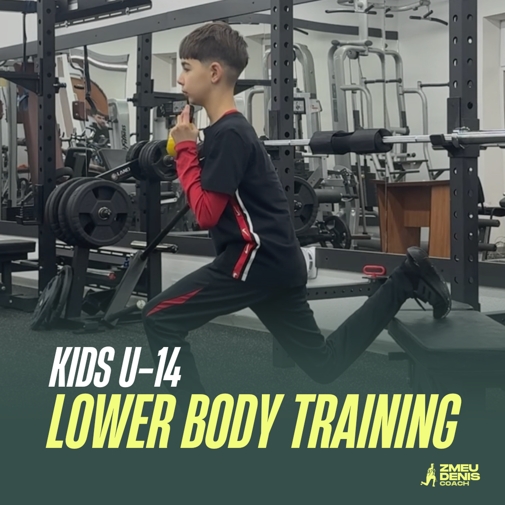Youth U-14 Lower Body Soccer Training Program – PDF Guide