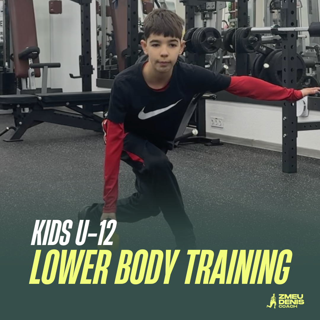 Youth U-12 Lower Body Soccer Training Program – PDF Guide