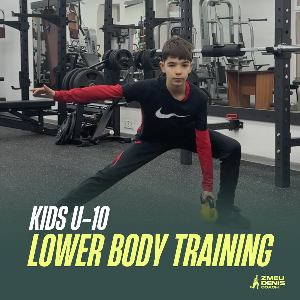 Youth U-10 Lower Body Soccer Training Program – PDF Guide