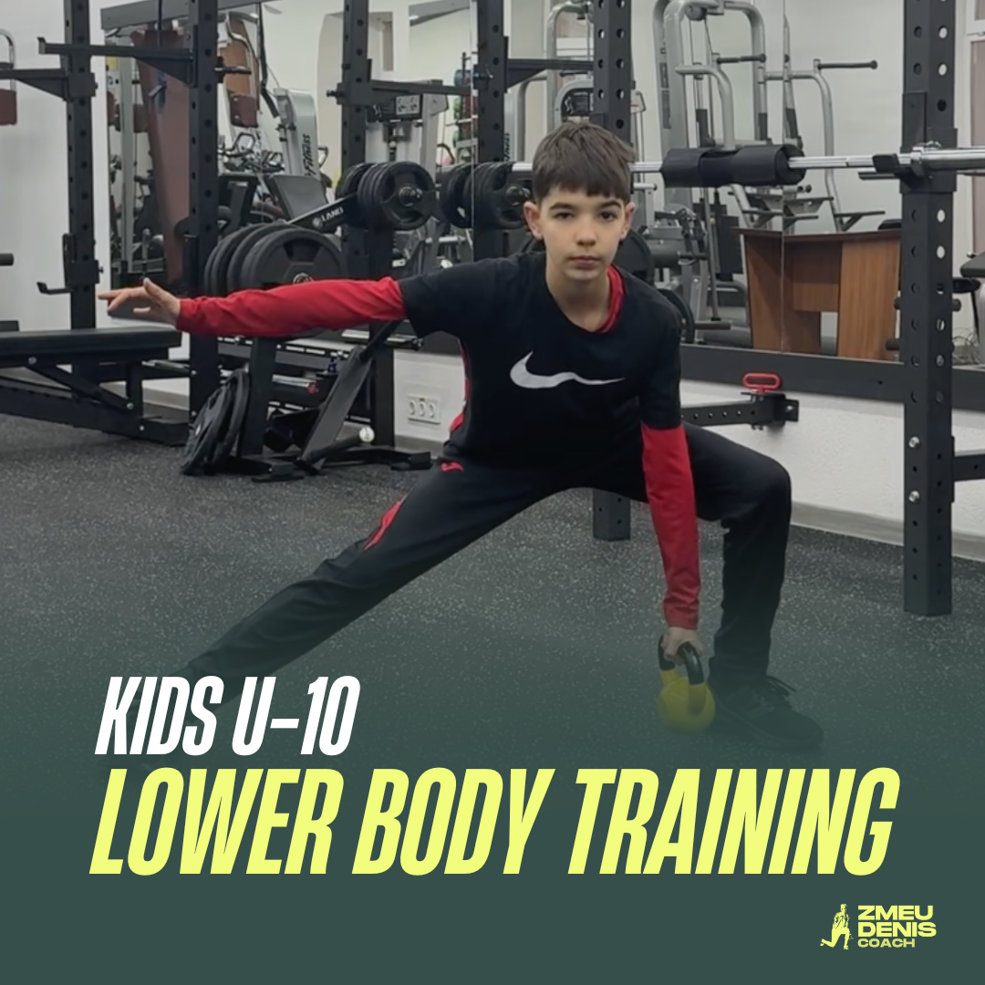 Youth U-10 Lower Body Soccer Training Program – PDF Guide