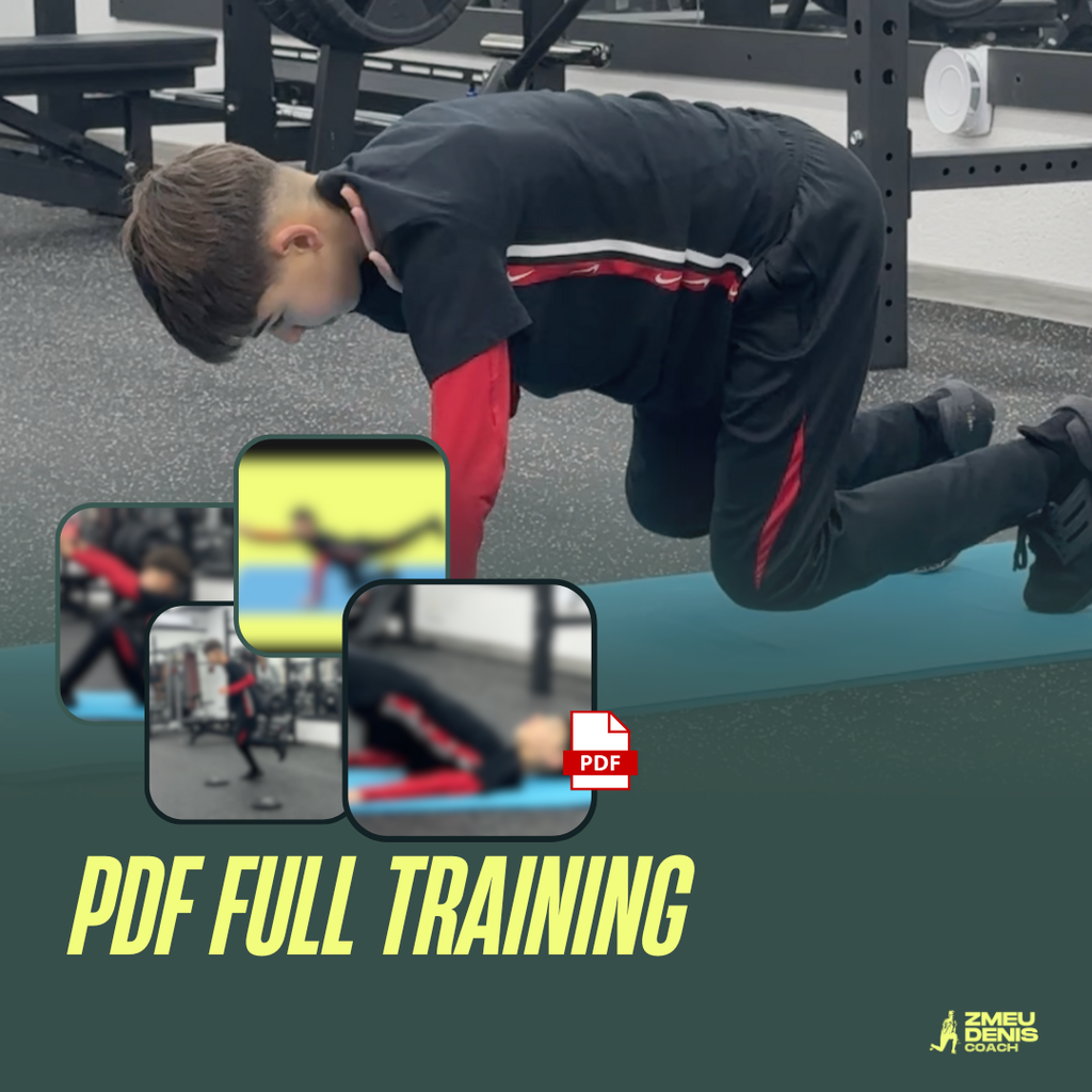 Youth U-14 Lower Body Soccer Training Program – PDF Guide