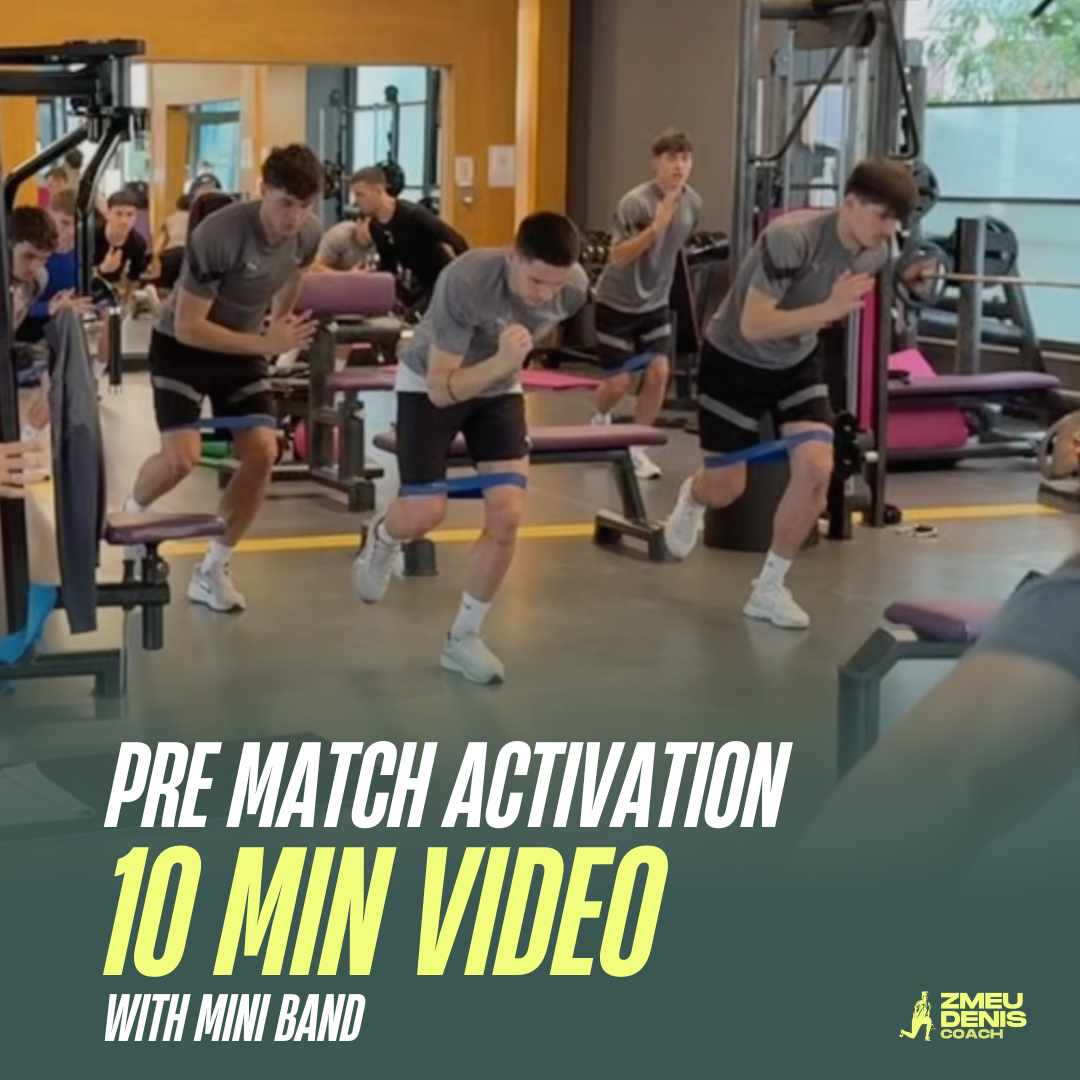10 Minute Pre Soccer Match Activation with Mini Band